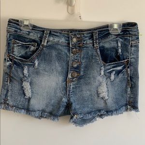 Cute button up shorts